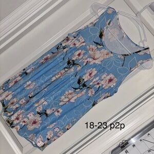 Floral Sleeveless Top